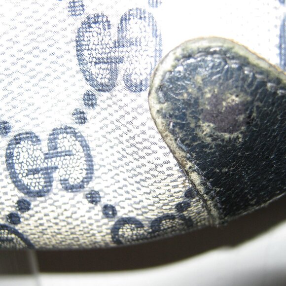 Authentic Vintage Navy Gucci Shoulder Bag - Picture 5 of 16